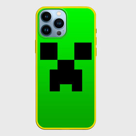 Чехол для iPhone 13 Pro Max с принтом MINECRAFT CREEPER | КРИПЕР в Санкт-Петербурге,  |  | block | criper | cube | minecraft | pixel | блок | геометрия | крафт | крипер | кубики | майнкрафт | пиксели