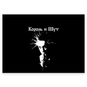 Поздравительная открытка с принтом Король и Шут + Анархия (спина) в Санкт-Петербурге, 100% бумага | плотность бумаги 280 г/м2, матовая, на обратной стороне линовка и место для марки
 | punk | rock | киш | король | король и шут | михаил горшенев | панки | рок | русский рок | шут