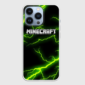 Чехол для iPhone 13 Pro с принтом MINECRAFT STORM в Санкт-Петербурге,  |  | Тематика изображения на принте: block | creeper | cube | minecraft | pixel | блок | геометрия | крафт | крипер | кубики | майнкрафт | пиксели