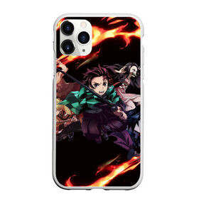 Чехол для iPhone 11 Pro Max матовый с принтом KIMETSU NO YAIBA в Санкт-Петербурге, Силикон |  | demon slayer | demon slayer: kimetsu no yaiba | kimetsu | kimetsu no yaiba | nezuko | slayer | tanjiro | клинок рассекающий демонов | незуко | танджиро | шинобу кочо