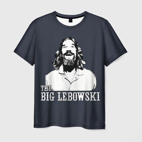 Мужская футболка 3D с принтом The Big Lebowski в Санкт-Петербурге, 100% полиэфир | прямой крой, круглый вырез горловины, длина до линии бедер | dude | film | бриджес | герой | джефф | джеффри | дюдя | комедия | лебовски | персонаж | фильм | чувак