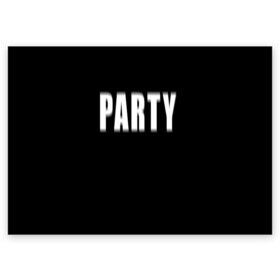 Поздравительная открытка с принтом Hard PARTY в Санкт-Петербурге, 100% бумага | плотность бумаги 280 г/м2, матовая, на обратной стороне линовка и место для марки
 | Тематика изображения на принте: hard party | party | pati | вечеринка | как у томби | пати | хард пати | что было дальше