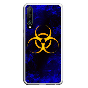 Чехол для Honor P30 с принтом BIOHAZARD в Санкт-Петербурге, Силикон | Область печати: задняя сторона чехла, без боковых панелей | biohazard | radiation | re | re3 | residenr evil | toxic | virusвирус | world war z | биохазард | обитель зла | радиация | токсик | эпидемия