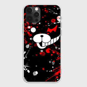 Чехол для iPhone 12 Pro Max с принтом MONOKUMA в Санкт-Петербурге, Силикон |  | anime | bear | black  white | danganronpa | kurokuma | monodam | monokuma | monomi | monotaro | pink | rabbit | school | shirokuma | аниме | главарь | мoноми | монокума | черно белый | школа