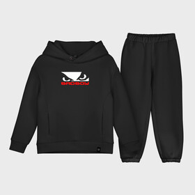 Детский костюм хлопок Oversize с принтом BADBOY в Санкт-Петербурге,  |  | bad | bad boy | badboy | boy | brand | mma | sport | usa | америка | бренд | единоборства | мма | спорт | сша