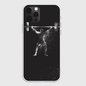 Чехол для iPhone 12 Pro Max с принтом Атлет в Санкт-Петербурге, Силикон |  | Тематика изображения на принте: lifting | wheight lifting | wheightlifting | тяжелая атлетика | штанга | штангист