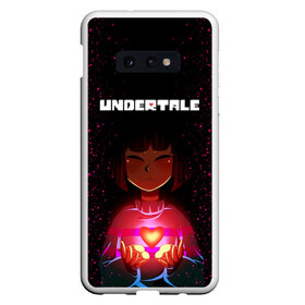 Чехол для Samsung S10E с принтом UNDERTALE FRISK в Санкт-Петербурге, Силикон | Область печати: задняя сторона чехла, без боковых панелей | asriel dreemurr | chara | frisk | gaster blaster | sans | undertale | азриэль дримурр | андертейл | андрайн | гастер | меттатон | санс | фриск | чара