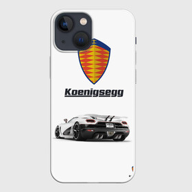 Чехол для iPhone 13 mini с принтом Koenigsegg в Санкт-Петербурге,  |  | футболка 3d с принтом koenigsegg