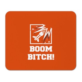 Коврик для мышки прямоугольный с принтом Boom Bitch! в Санкт-Петербурге, натуральный каучук | размер 230 х 185 мм; запечатка лицевой стороны | ace | diamond | epic | fails | funny | gameplay | mozzie | pro league | pvp | r6 | r6s | random | update | герой | дым | огонь | осада | пламя | радуга | снайпер | сражения | туман | шутер