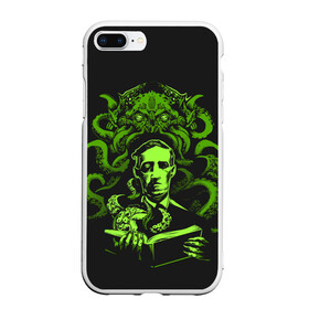 Чехол для iPhone 7Plus/8 Plus матовый с принтом Cthulhu в Санкт-Петербурге, Силикон | Область печати: задняя сторона чехла, без боковых панелей | call of cthulhu | cthulhu | lovecraft | valaybalalay | валайбалалай | зов | ктулху | лавкрафт | мистика | монстры | ужасы | фэнтези | хоррор