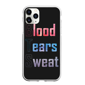 Чехол для iPhone 11 Pro Max матовый с принтом Blood Tears Sweat в Санкт-Петербурге, Силикон |  | Тематика изображения на принте: bangtan | bighit | boy | fake love | j hope | jimin | jin | jungkook | korea | kpop | live | luv | mic drop | rm | suga | v | with | бтс | кей | поп