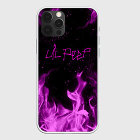 Чехол для iPhone 12 Pro Max с принтом LIL PEEP FIRE в Санкт-Петербурге, Силикон |  | Тематика изображения на принте: lil peep | lil prince | pink | зарубежная музыка | лил пип | маленький принц