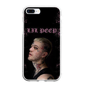 Чехол для iPhone 7Plus/8 Plus матовый с принтом LiL PEEP в Санкт-Петербурге, Силикон | Область печати: задняя сторона чехла, без боковых панелей | lil peep | lil prince | pink | зарубежная музыка | лил пип | маленький принц