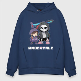 Мужское худи Oversize хлопок с принтом UNDERTALE в Санкт-Петербурге, френч-терри — 70% хлопок, 30% полиэстер. Мягкий теплый начес внутри —100% хлопок | боковые карманы, эластичные манжеты и нижняя кромка, капюшон на магнитной кнопке | asriel dreemurr | chara | frisk | gaster blaster | sans | undertale | азриэль дримурр | андертейл | андрайн | гастер | меттатон | санс | фриск | чара