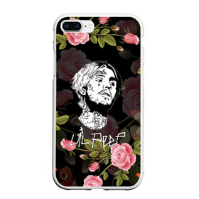 Чехол для iPhone 7Plus/8 Plus матовый с принтом LIL PEEP ROSES в Санкт-Петербурге, Силикон | Область печати: задняя сторона чехла, без боковых панелей | lil peep | lil prince | pink | зарубежная музыка | лил пип | маленький принц