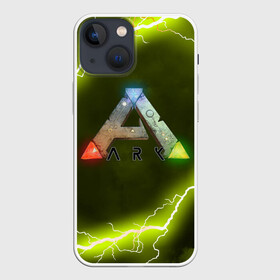 Чехол для iPhone 13 mini с принтом Ark Survival Evolved в Санкт-Петербурге,  |  | ark survival evolved | dino | game | динозавр | игры