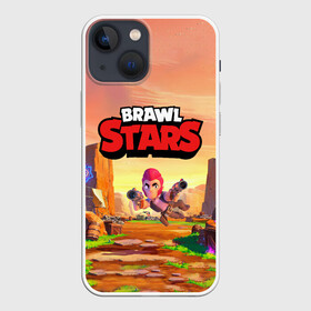 Чехол для iPhone 13 mini с принтом Brawl Stars. Colt в Санкт-Петербурге,  |  | bo | brawl | brock | bull | colt | dynamike | elprimo | jessie | leon | moba | nita | shelly | stars | бо | брок | булл | джесси | динамайк | кольт | леон | нита | шелли | эльпримо