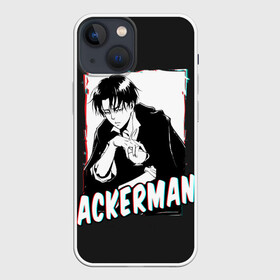 Чехол для iPhone 13 mini с принтом Ackerman monochrome в Санкт-Петербурге,  |  | 3 | aot | attack | foxen aot | kyojin | levi | mikasa | season | shingeki | snk | titan | аккерман | ант | аот | арлерт | армин | атака | йегер | микаса | титанов | фоксен | эрен