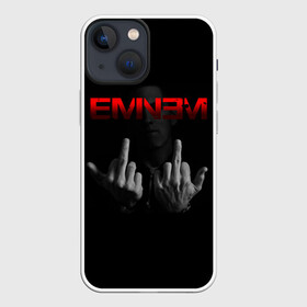 Чехол для iPhone 13 mini с принтом EMINEM | ЭМИНЕМ (Z) в Санкт-Петербурге,  |  | eminem | rap | зарубежный реп | реп | эминем