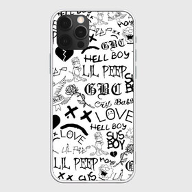 Чехол для iPhone 12 Pro Max с принтом LIL PEEP LOGOBOMBING в Санкт-Петербурге, Силикон |  | Тематика изображения на принте: lil peep | lil prince | pink | зарубежная музыка | лил пип | маленький принц