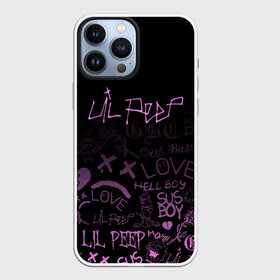 Чехол для iPhone 13 Pro Max с принтом LIL PEEP в Санкт-Петербурге,  |  | Тематика изображения на принте: lil peep | lil prince | pink | зарубежная музыка | лил пип | маленький принц