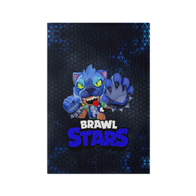 Обложка для паспорта матовая кожа с принтом Brawl Stars Blue Hex в Санкт-Петербурге, натуральная матовая кожа | размер 19,3 х 13,7 см; прозрачные пластиковые крепления | brawl | brawl st | brawl stars | colt | dynamike | game | hex | leon | logo | mobo | poco | shelly | stars | бравл | динамайк | игра | игры | кольт | леон | лого | мобильные игры | надпись | поко | старс | шелли