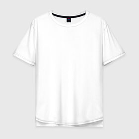 Мужская футболка хлопок Oversize с принтом BILLIE EILISH в Санкт-Петербурге, 100% хлопок | свободный крой, круглый ворот, “спинка” длиннее передней части | 