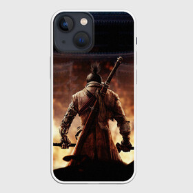 Чехол для iPhone 13 mini с принтом Sekiro shadows die twice в Санкт-Петербурге,  |  | sekiro shadows die twice | дзу дай то вайсу | миядзаки | сэкиро сядо | тени умирают дважды