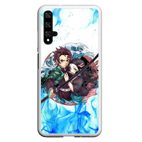 Чехол для Honor 20 с принтом KIMETSU NO YAIBA в Санкт-Петербурге, Силикон | Область печати: задняя сторона чехла, без боковых панелей | Тематика изображения на принте: demon slayer | demon slayer: kimetsu no yaiba | kimetsu | kimetsu no yaiba | nezuko | slayer | tanjiro | клинок рассекающий демонов | незуко | танджиро | шинобу кочо