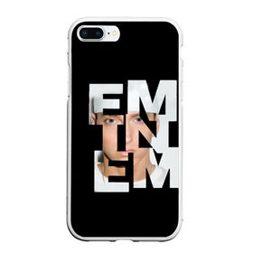 Чехол для iPhone 7Plus/8 Plus матовый с принтом Eminem в Санкт-Петербурге, Силикон | Область печати: задняя сторона чехла, без боковых панелей | eminem | актёр | композитор | музыкант | продюсер | рэпер | эминем