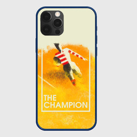 Чехол для iPhone 12 Pro с принтом Регби. The Champion в Санкт-Петербурге, силикон | область печати: задняя сторона чехла, без боковых панелей | champion | rugby | винтаж | регби | ретро | спорт | футбол | чемпион