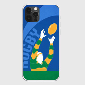 Чехол для iPhone 12 Pro Max с принтом Регби в Санкт-Петербурге, Силикон |  | Тематика изображения на принте: rugby | регби | спорт | футбол