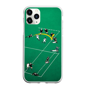 Чехол для iPhone 11 Pro матовый с принтом Игра в регби в Санкт-Петербурге, Силикон |  | Тематика изображения на принте: rugby | регби | спорт | футбол