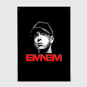 Постер с принтом Eminem в Санкт-Петербурге, 100% бумага
 | бумага, плотность 150 мг. Матовая, но за счет высокого коэффициента гладкости имеет небольшой блеск и дает на свету блики, но в отличии от глянцевой бумаги не покрыта лаком | eminem | evil | ken kaniff | marshall bruce mathers iii | mm | rap | slim shady | маршалл брюс мэтерс iii | рэп | рэп рок | хип хоп | хорроркор | эминем