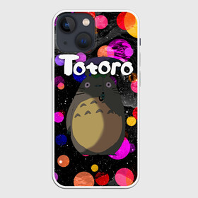 Чехол для iPhone 13 mini с принтом Totoro в Санкт-Петербурге,  |  | japan | my neighbor totoro | neighbor totoro | totoro | мой сосед тоторо | сосед тоторо | тоторо | япония