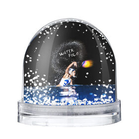 Снежный шар с принтом Water polo в Санкт-Петербурге, Пластик | Изображение внутри шара печатается на глянцевой фотобумаге с двух сторон | polo | water polo | вода | водное поло | водный спорт | плавание | пловец | поло | спорт