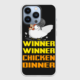 Чехол для iPhone 13 Pro с принтом Winner Chicken Dinner в Санкт-Петербурге,  |  | asia | battle | chicken | dinner | duo | epic | guide | lucky | map | miramar | mobile | mortal | pro | royale | solo | winner | битва | лут | пабг | пубг | стрим | топ