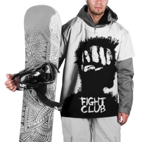 Накидка на куртку 3D с принтом Бойцовский клуб в Санкт-Петербурге, 100% полиэстер |  | fight club | бойцовский клуб | бред | брэд | кино | пит | питт | финчер