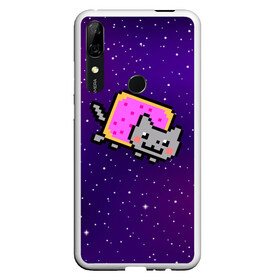 Чехол для Honor P Smart Z с принтом Nyan Cat в Санкт-Петербурге, Силикон | Область печати: задняя сторона чехла, без боковых панелей | cat | meme | nyan cat | space | youtube | животное | звезды | интернет | космос | кошка | мем | прикол | радуга | юмор | ютуб