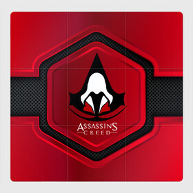 Магнитный плакат 3Х3 с принтом Assasins creed в Санкт-Петербурге, Полимерный материал с магнитным слоем | 9 деталей размером 9*9 см | Тематика изображения на принте: creed | асасин | асасин крид | ассасин | ассассин | войско | крид | меч | приключения | самурай