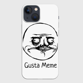 Чехол для iPhone 13 mini с принтом Gusta Meme в Санкт-Петербурге,  |  | gusta memes. meme. мемы | me | густа мем. смешные ли | ми | мне | нравится