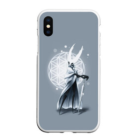 Чехол для iPhone XS Max матовый с принтом Hollow Knight в Санкт-Петербурге, Силикон | Область печати: задняя сторона чехла, без боковых панелей | grimm | hallounest | heart of nightmare | hollow knight | hornet | knight | quirrell | silksong | гримм | квиррел | рыцарь | халлоунест | холлоу найт | хорнет