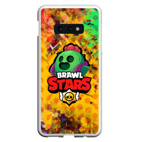 Чехол для Samsung S10E с принтом BRAWL STARSSPIKE в Санкт-Петербурге, Силикон | Область печати: задняя сторона чехла, без боковых панелей | bibi | brawl stars | brock | bull | crow | dinomike | el primo | leon | mobile game | nita | poko | ricochet | stars | tara | бравл старс | ворон | леон | мобильные игры