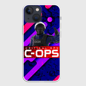 Чехол для iPhone 13 mini с принтом C OPS в Санкт-Петербурге,  |  | c ops | critical ops | game | ops. critical | игра | критикал опс | шутер