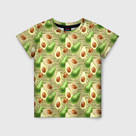 Детская футболка 3D с принтом Веган Авокадо узор в Санкт-Петербурге, 100% гипоаллергенный полиэфир | прямой крой, круглый вырез горловины, длина до линии бедер, чуть спущенное плечо, ткань немного тянется | avocado | based | food | plant | vegan | vegetable | авокадо | веган | диета | для девочек | для фитнеса | женская | зож | кето | кето диета | купить | мужская | растения | с авокадо | с надписью | с принтом | фитнес