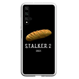 Чехол для Honor 20 с принтом STALKER 2 Батон в Санкт-Петербурге, Силикон | Область печати: задняя сторона чехла, без боковых панелей | Тематика изображения на принте: mem | metro | stalker | stalker 2 | еда | игра | из игры | мем | метро 2033 | прикол | сталкер | сталкер 2 | сталкер батон | хлеб | юмор