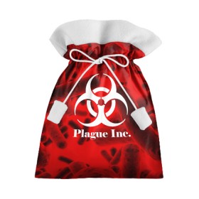 Подарочный 3D мешок с принтом PLAGUE INC. в Санкт-Петербурге, 100% полиэстер | Размер: 29*39 см | molecule | plague inc | абстракция | бактерии | вирус | клетки | медицина | микробы | молекулы | наука | нейрон | нейроны | планета | текстура | текстуры | формула