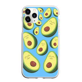Чехол для iPhone 11 Pro матовый с принтом Авокадо паттерн в Санкт-Петербурге, Силикон |  | Тематика изображения на принте: avocado | vegan | vegetarian | авокадо | веган | вегетарианство