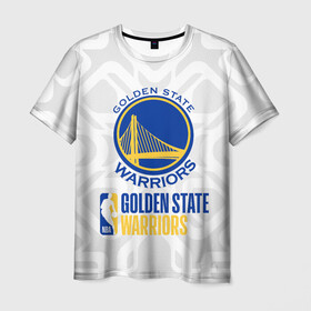 Мужская футболка 3D с принтом Golden State Warriors 30 в Санкт-Петербурге, 100% полиэфир | прямой крой, круглый вырез горловины, длина до линии бедер | 30 | curry | golden state warriors | nba | баскетбол | голден стэйт | карри | нба