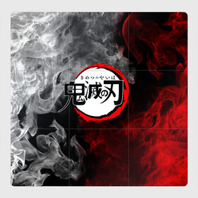 Магнитный плакат 3Х3 с принтом Japanese hierogliphes Steam в Санкт-Петербурге, Полимерный материал с магнитным слоем | 9 деталей размером 9*9 см | demon slayer | demon slayer: kimetsu no yaiba | kimetsu | kimetsu no yaiba | nezuko | slayer | tanjiro | клинок рассекающий демонов | незуко | танджиро | шинобу кочо